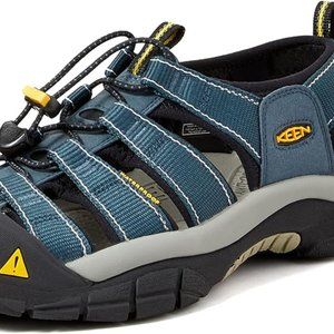 Keen Men's Newport H2 Sandal,Navy/Medium Grey, 8.5 M US
